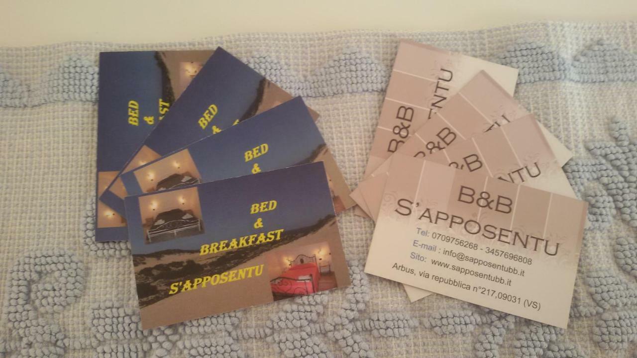 B&B S'Apposentu Arbus Exterior foto